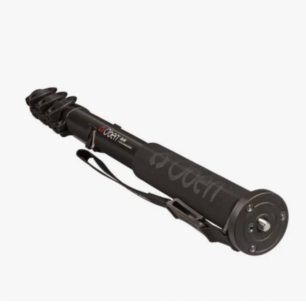 Oben ACM-2400 Aluminum Monopod, 4-Section, Black, 21.3-63.2” New In Box